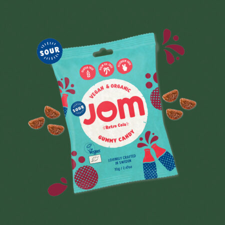 Sour Retro Cola Gummy Candy, 70g
