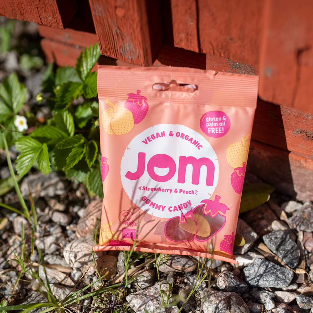Strawberry & Peach Gummy Candy, 70g - Image 2