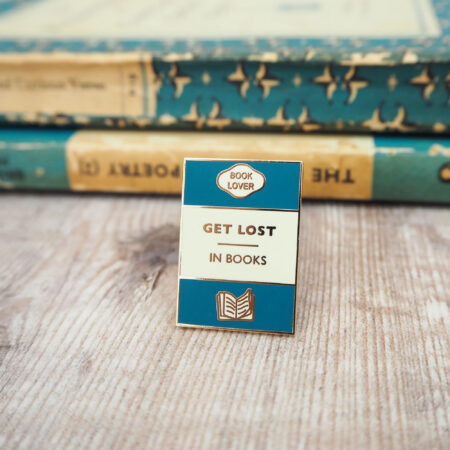 Get Lost In Books | Book Lover Enamel Pin