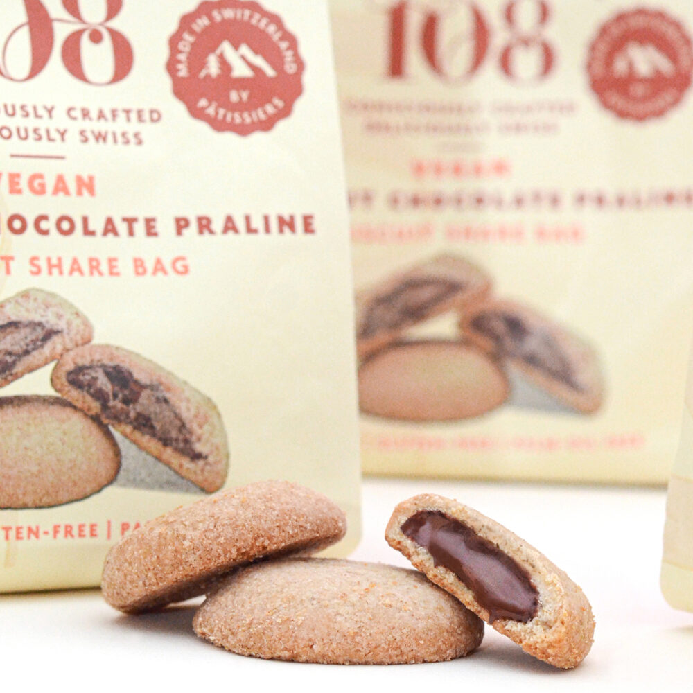 Hazelnut Chocolate Praline Biscuits, 135g - Image 2